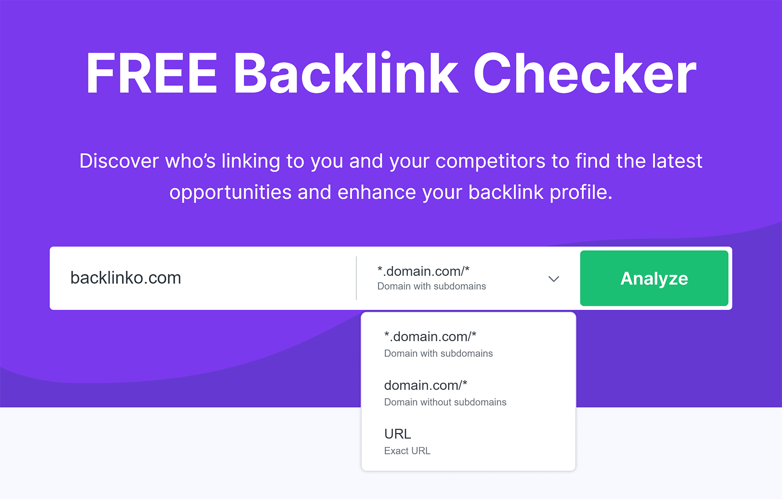 backlink checker